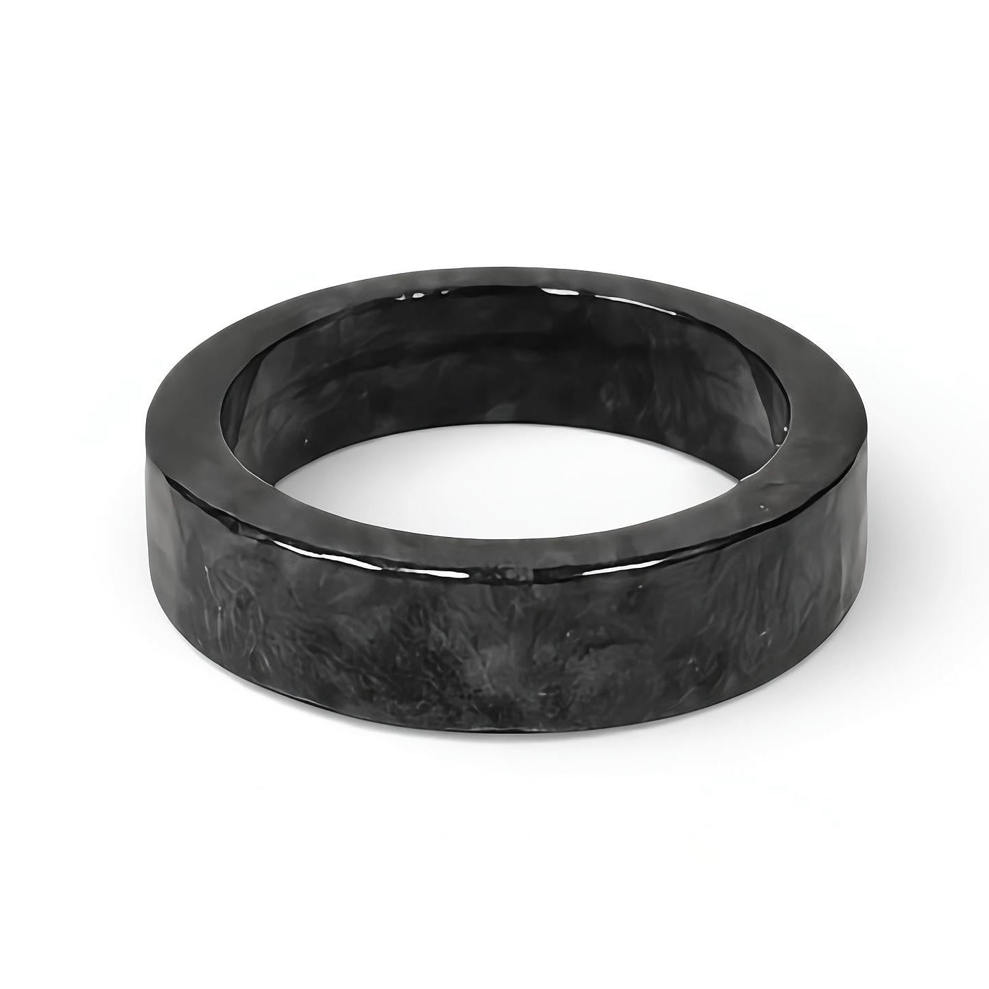 Black Jade Square Ring