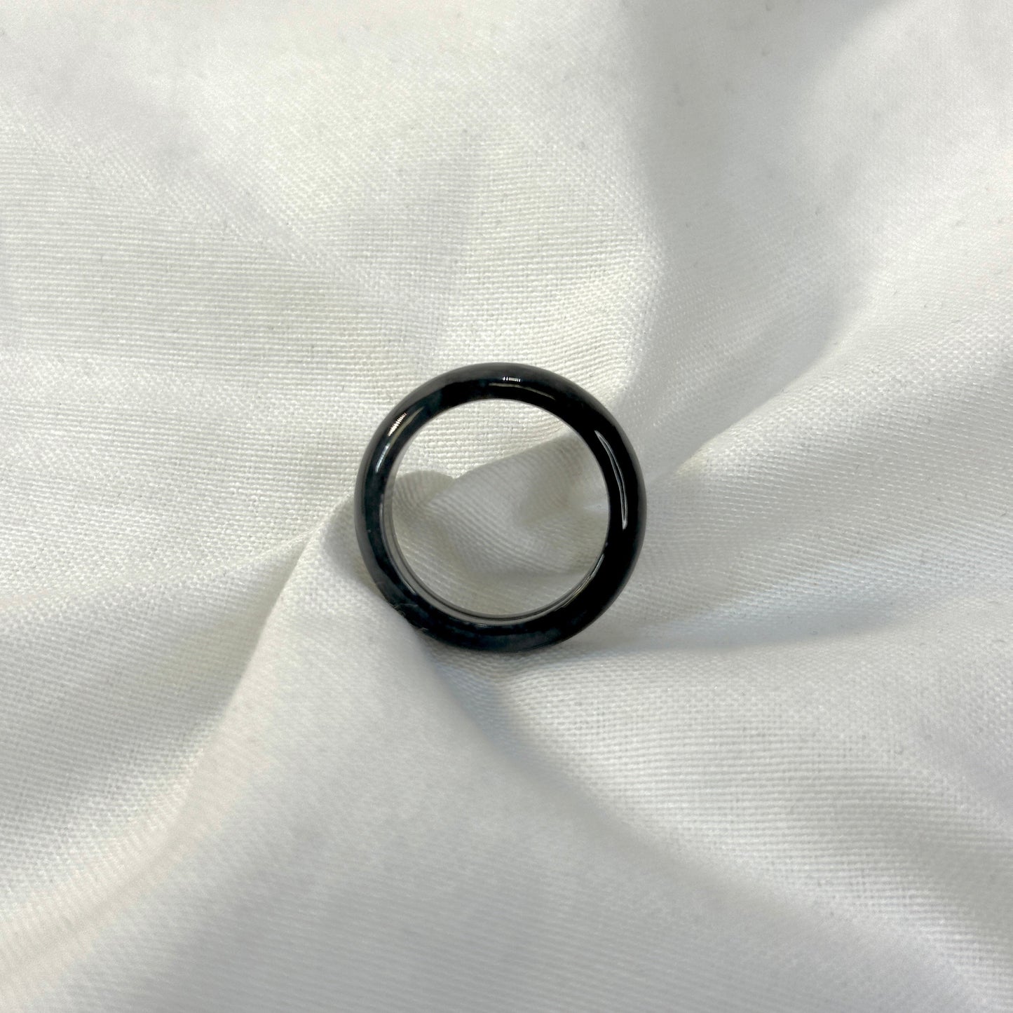 Black Jade Ring