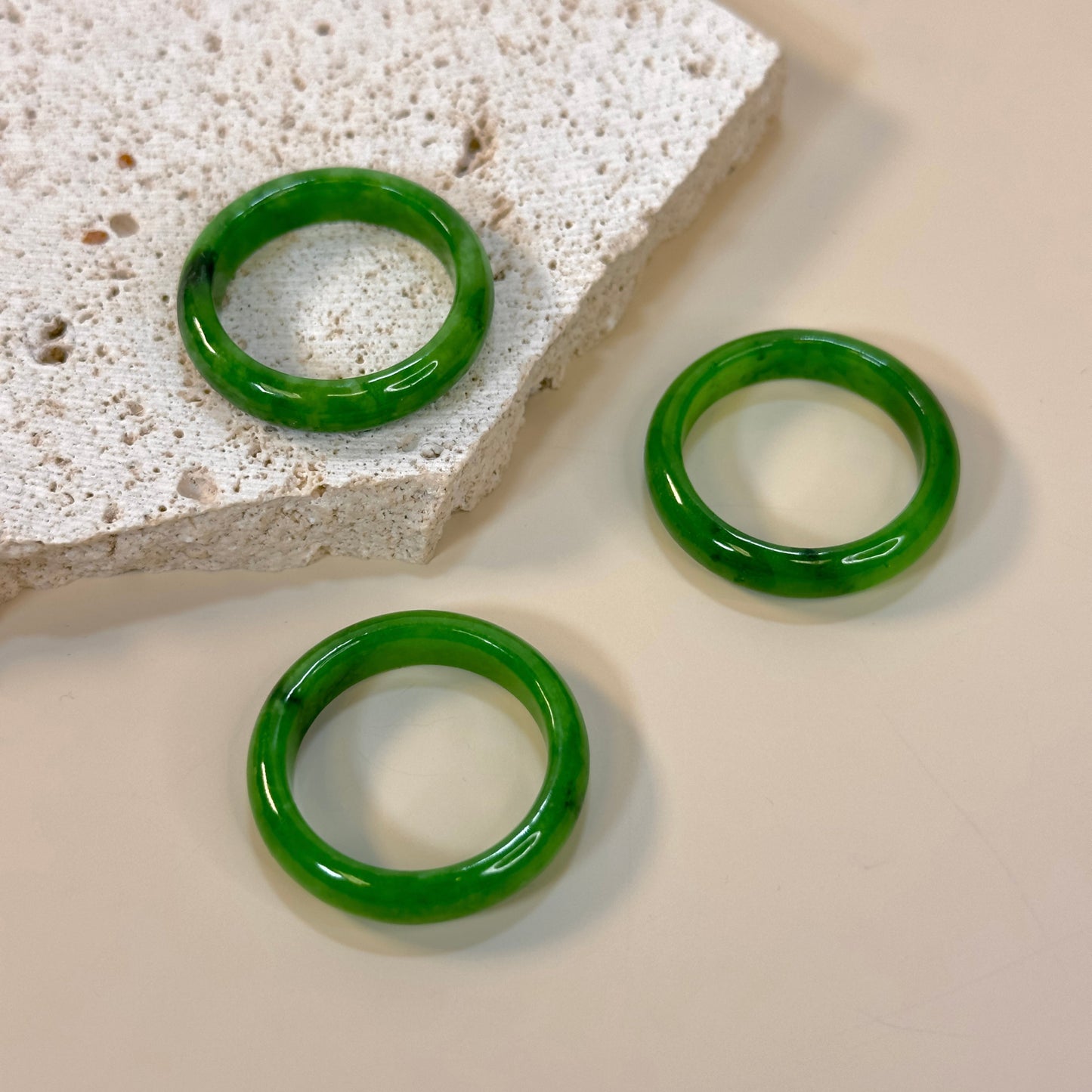 Green Jade Ring