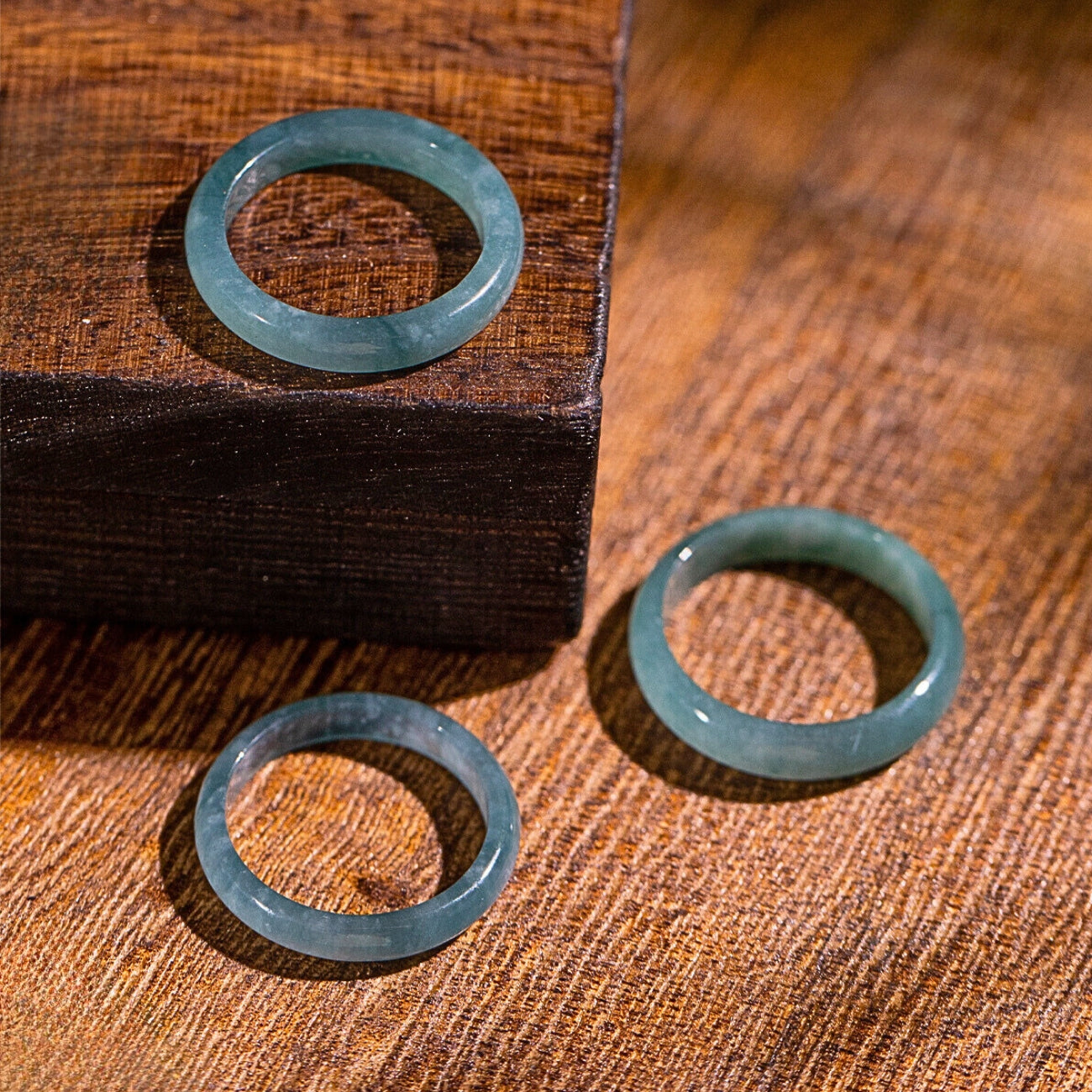 Blue Jade Ring
