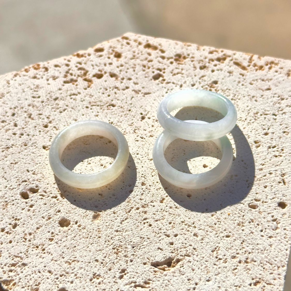 White Jade Ring