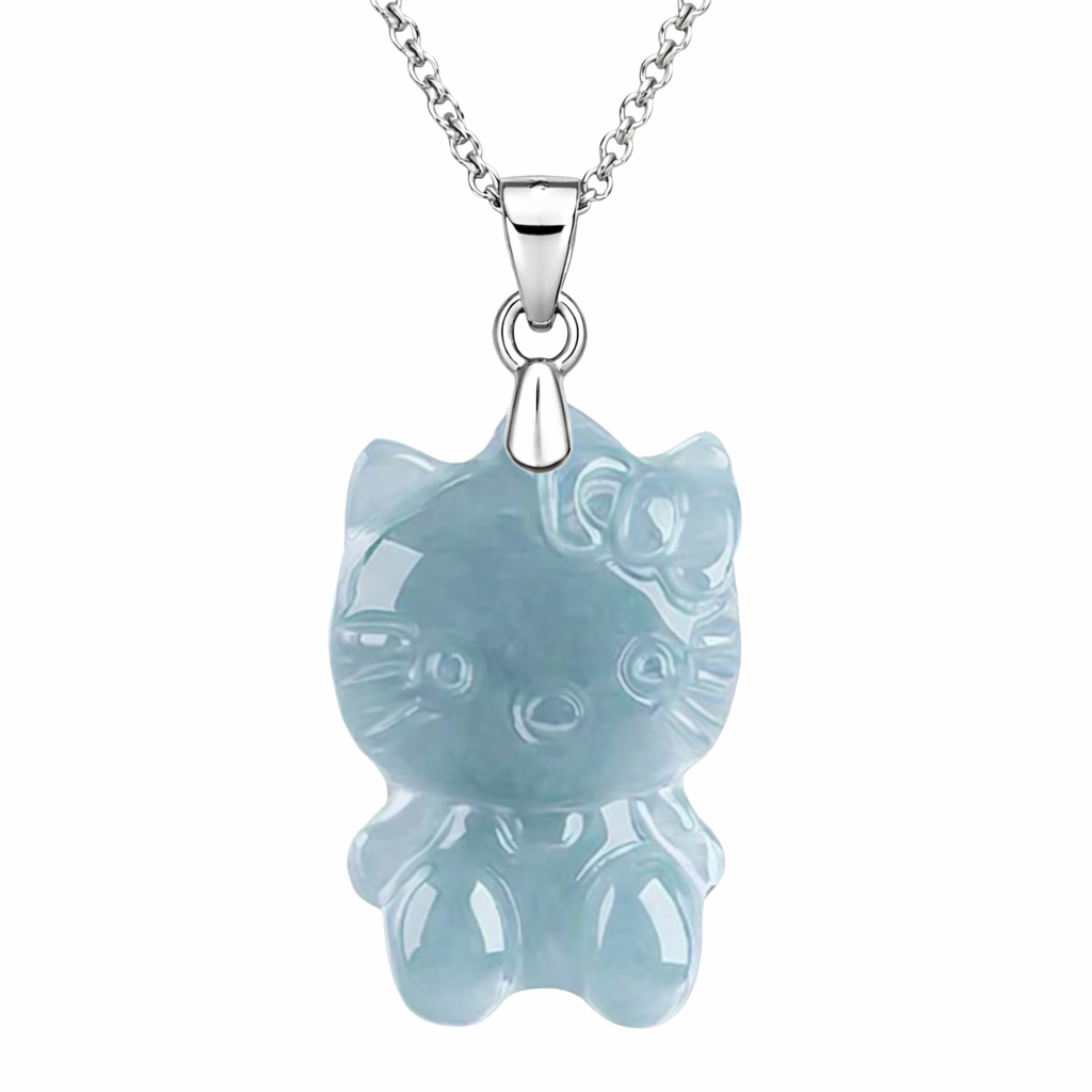 Kitty Jade Pendant