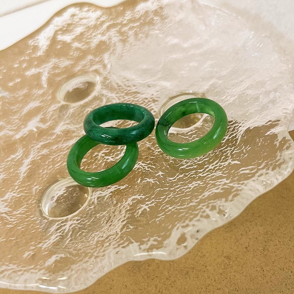 Green Jade Ring