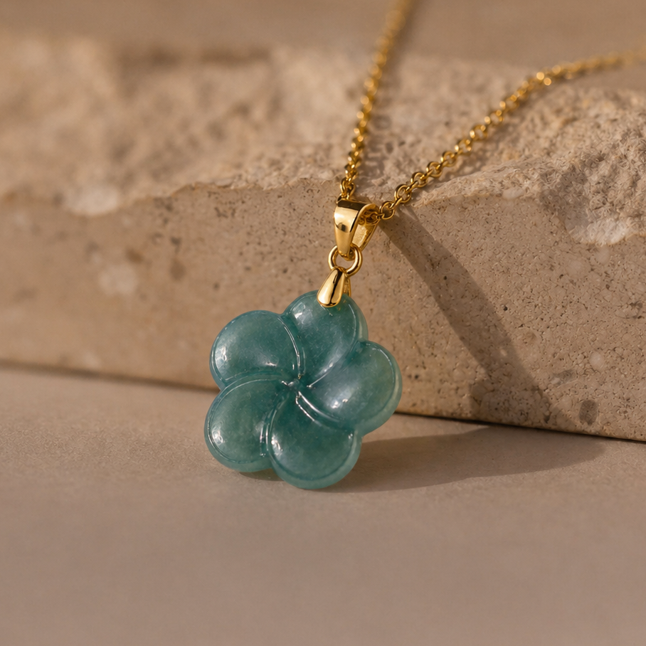 Plumeria Flower Pendant