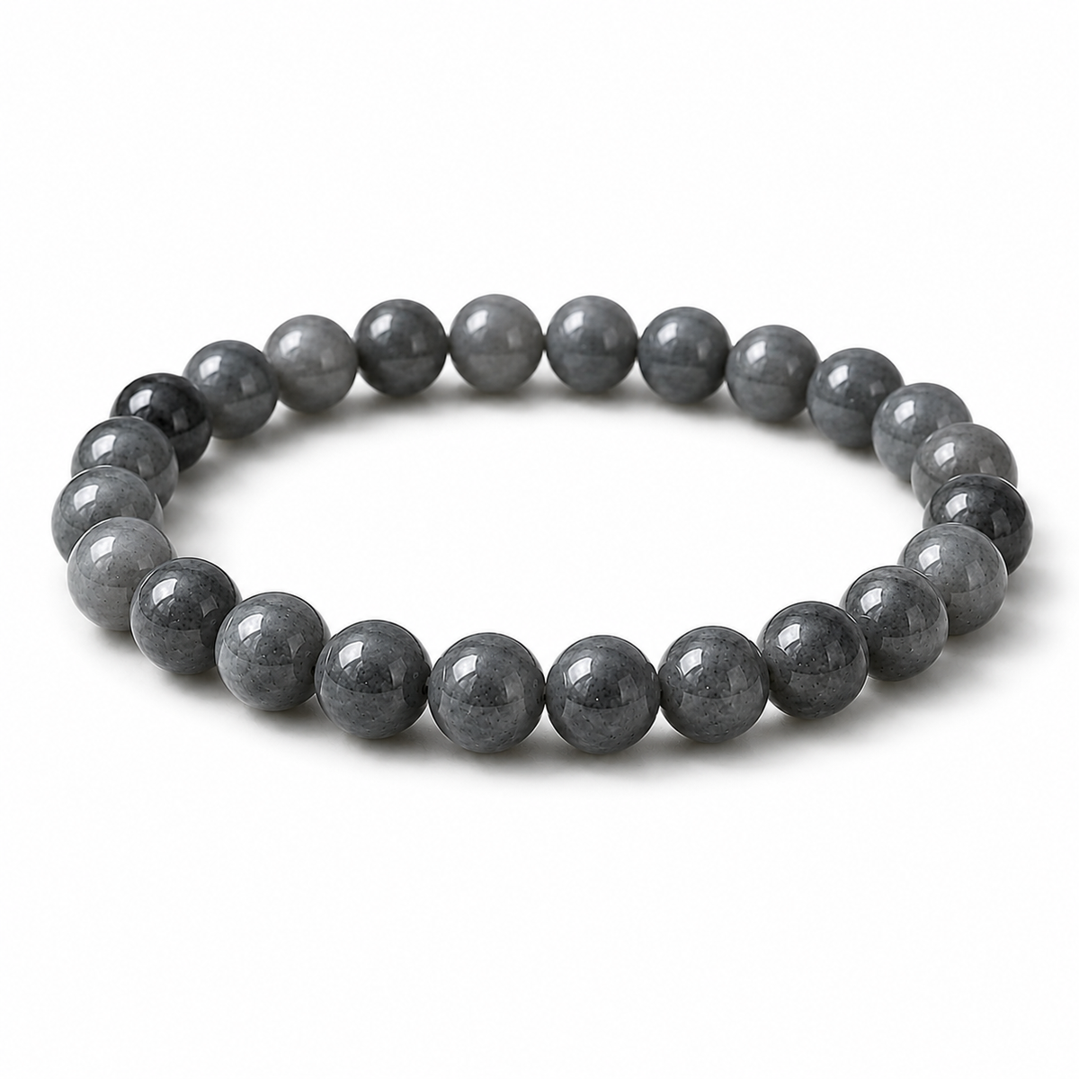 Wuji Jade Beaded Bracelet