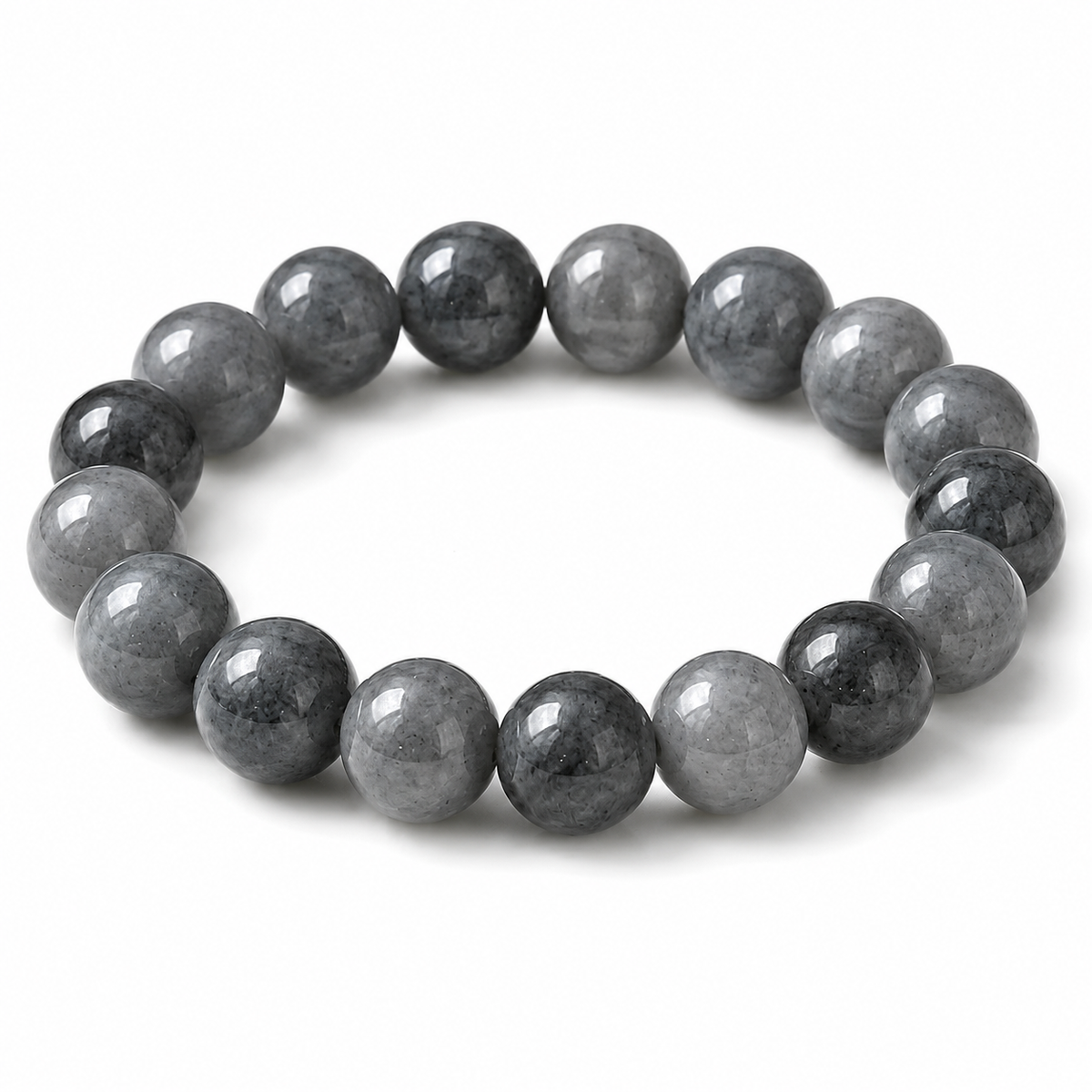 Wuji Jade Beaded Bracelet