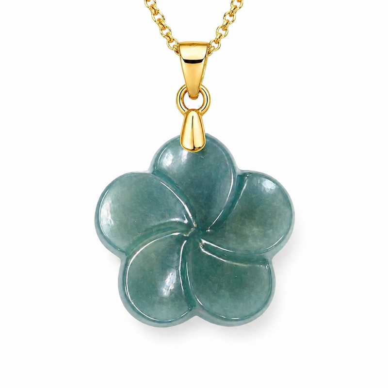 Plumeria Flower Pendant