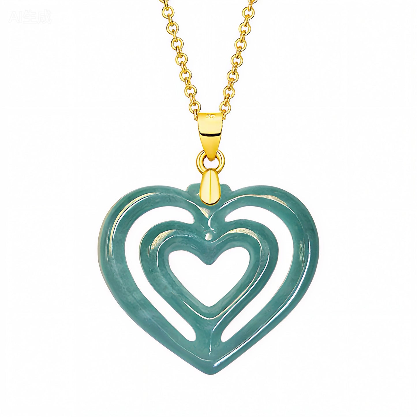 Double Heart Pendant