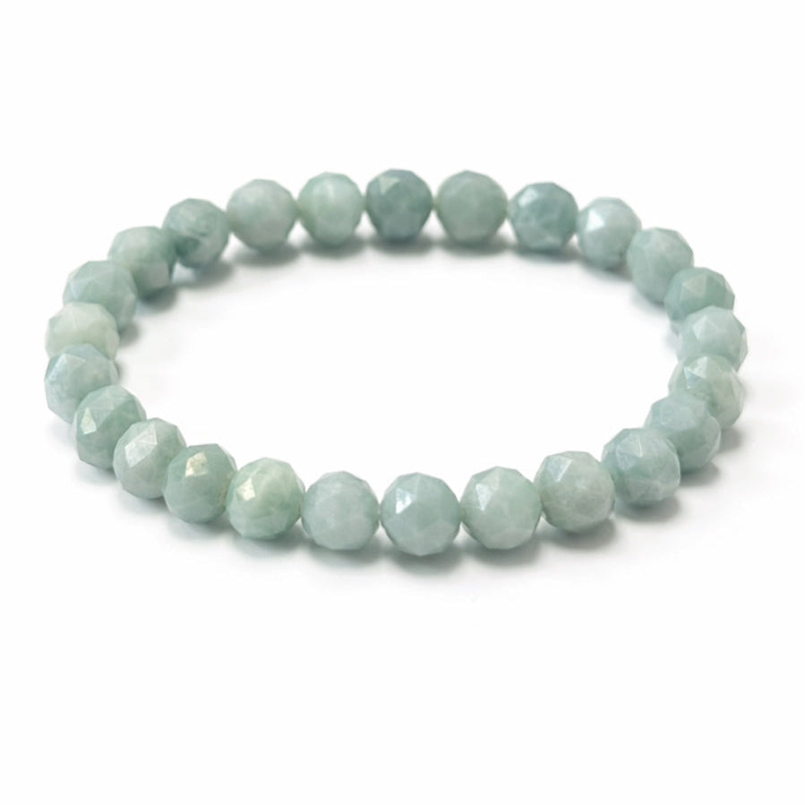 Diamond cut Blue Water Jade