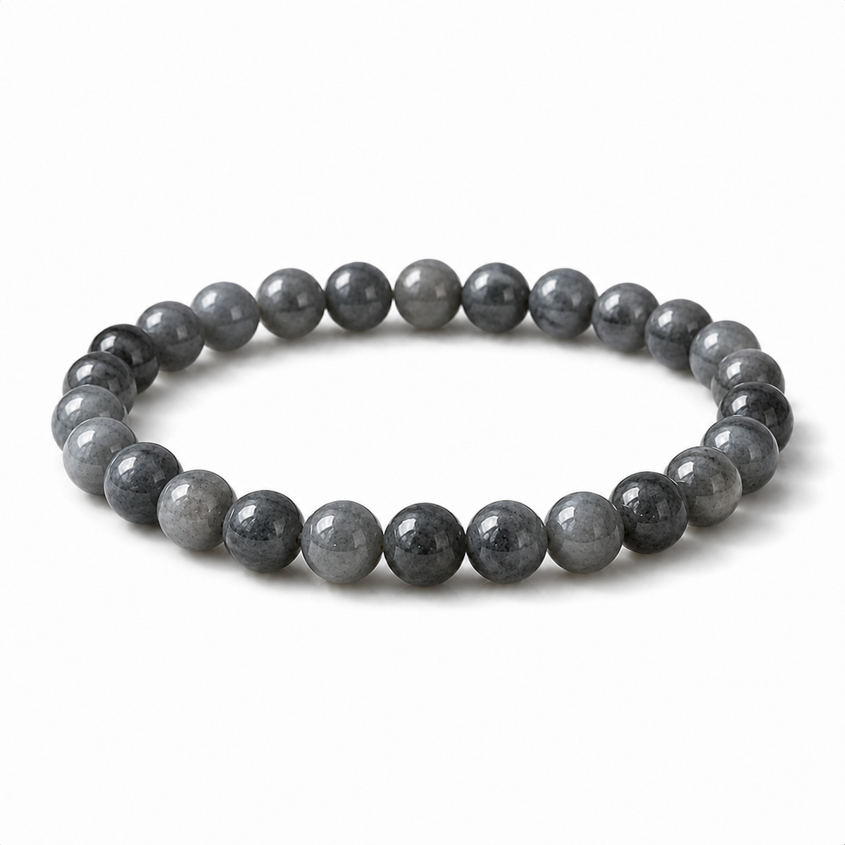 Wuji Jade Beaded Bracelet