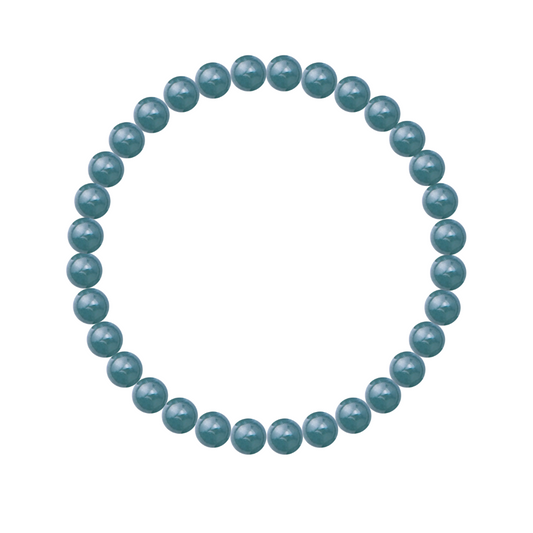 6mm Blue Water Jade Bracelet