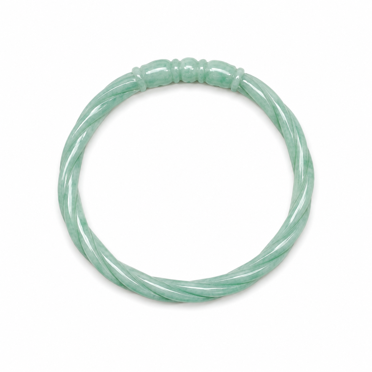 BW Twist Dragon Bangle Thin