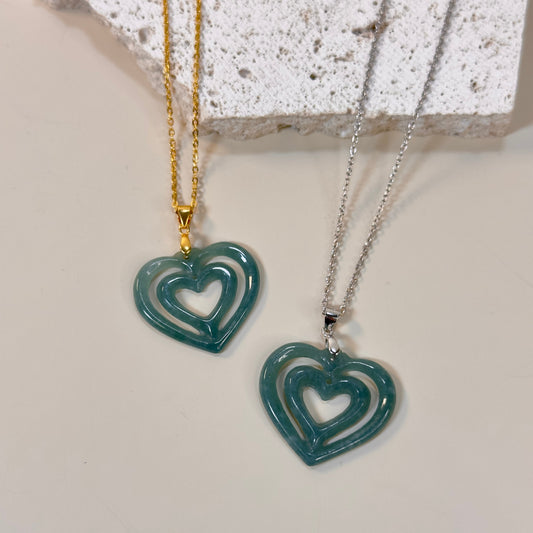 Double Heart Pendant