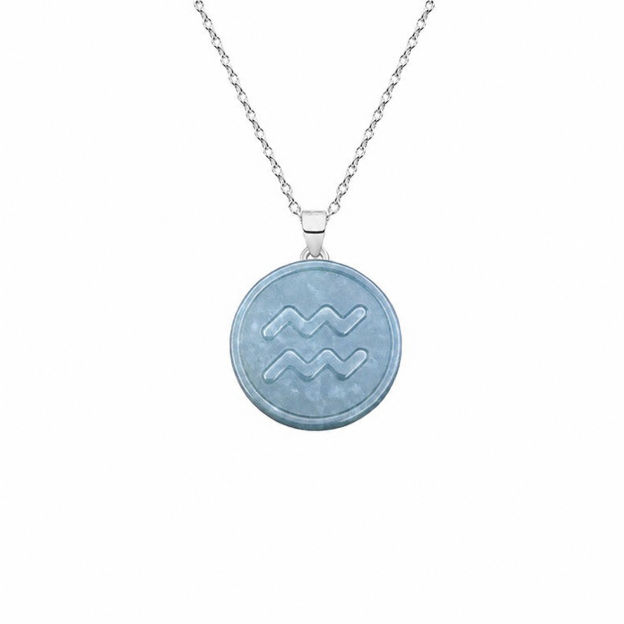 Astrology Zodiac Jade Pendant