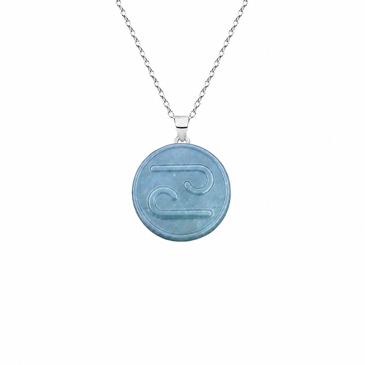 Astrology Zodiac Jade Pendant