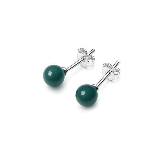 Mini Bluewater Jade Stud