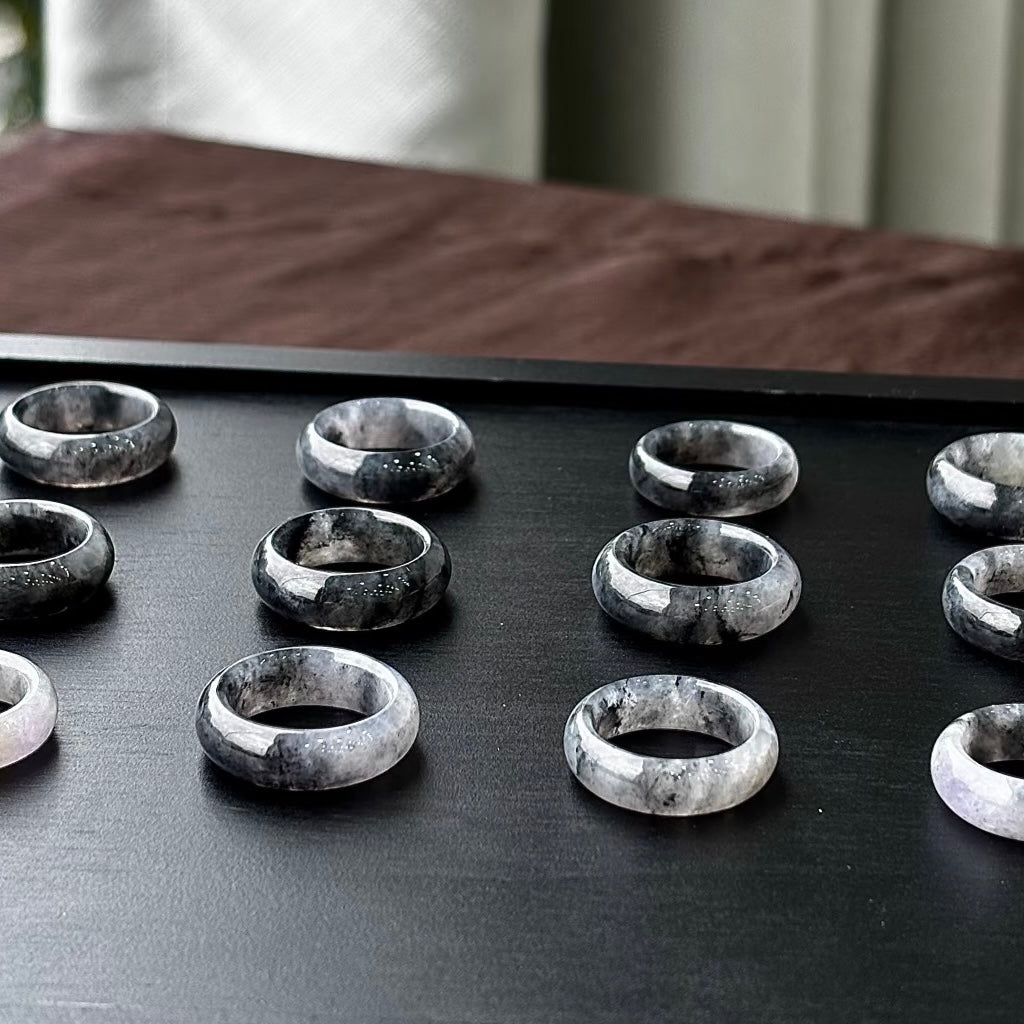 Black Jade Ring