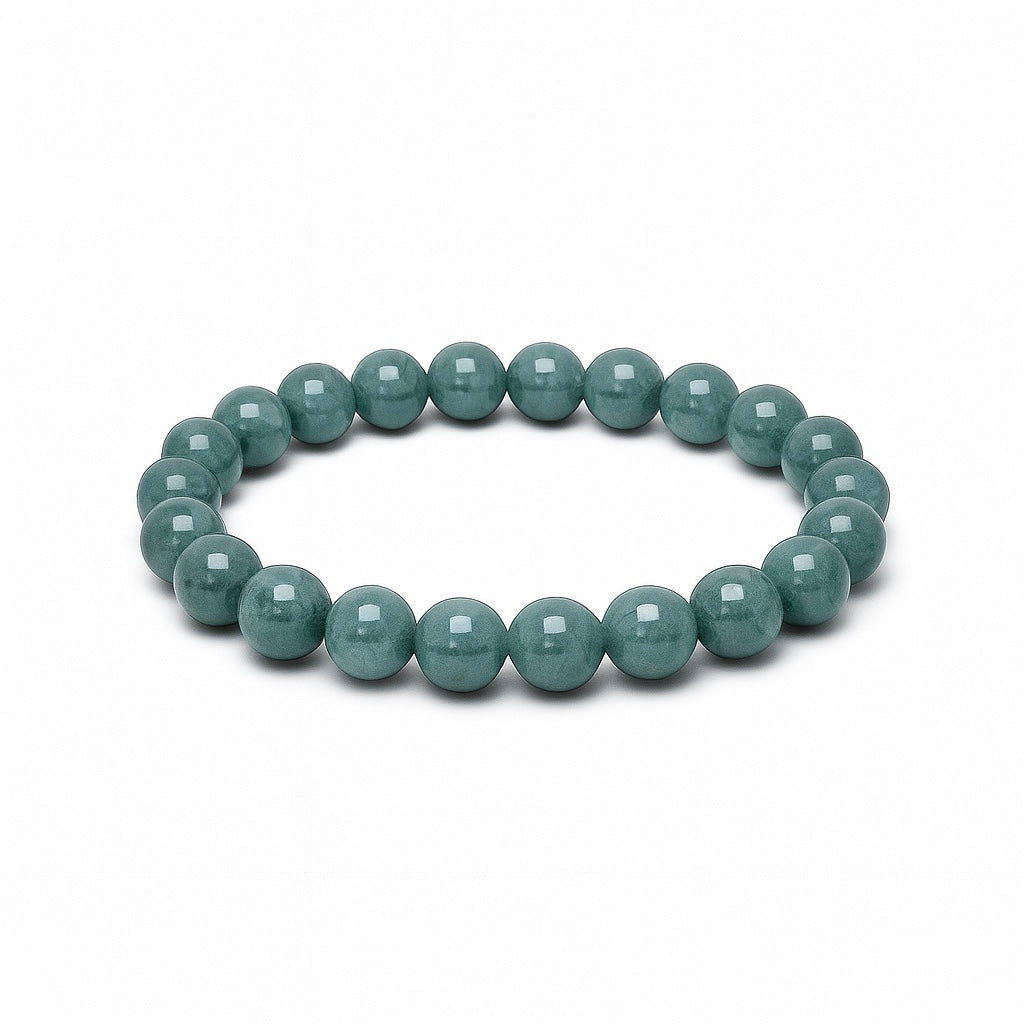 8mm Bluewater Jade Bracelet